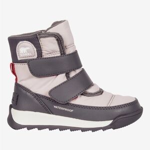 Sorel Kids Gray and White Waterproof Boots